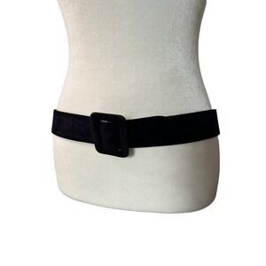 Escada Blue Suede Belt Size 40